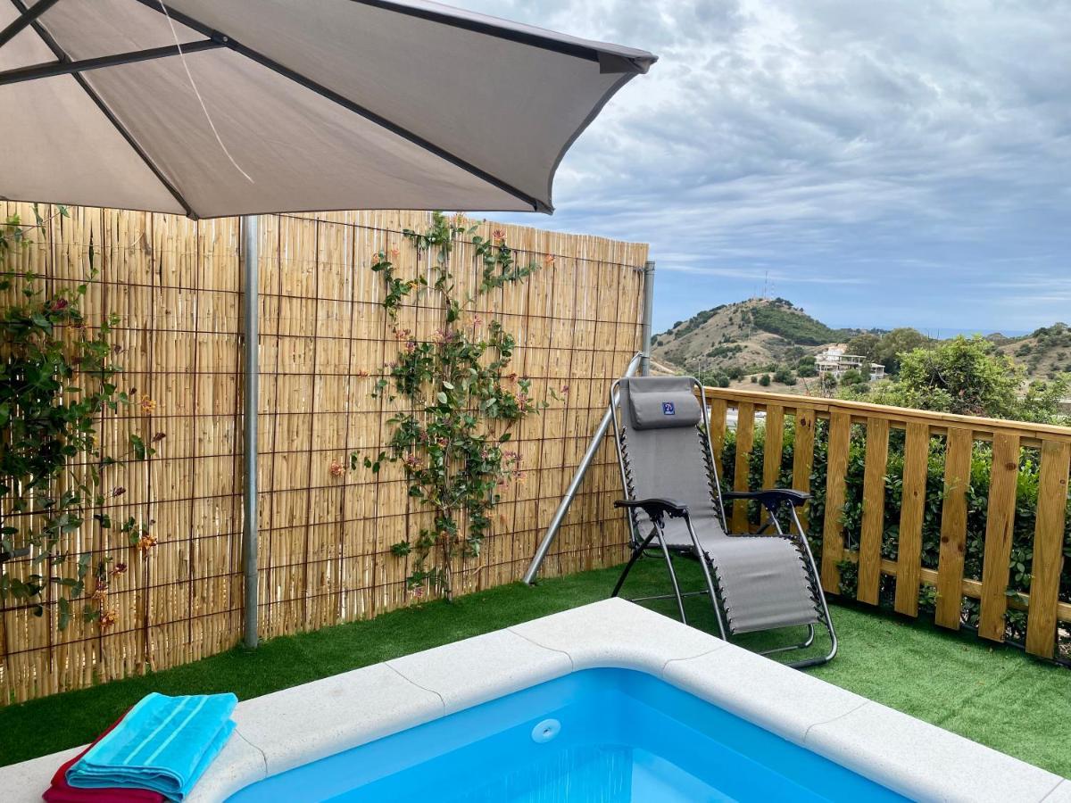 Suite Apto de invitados Montes de Málaga- Climatized Pool&Garden Exterior foto